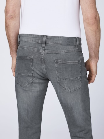 Oklahoma Jeans Slimfit Jeans in Grau