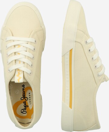 Pepe Jeans Platform trainers 'BRADY' in Yellow