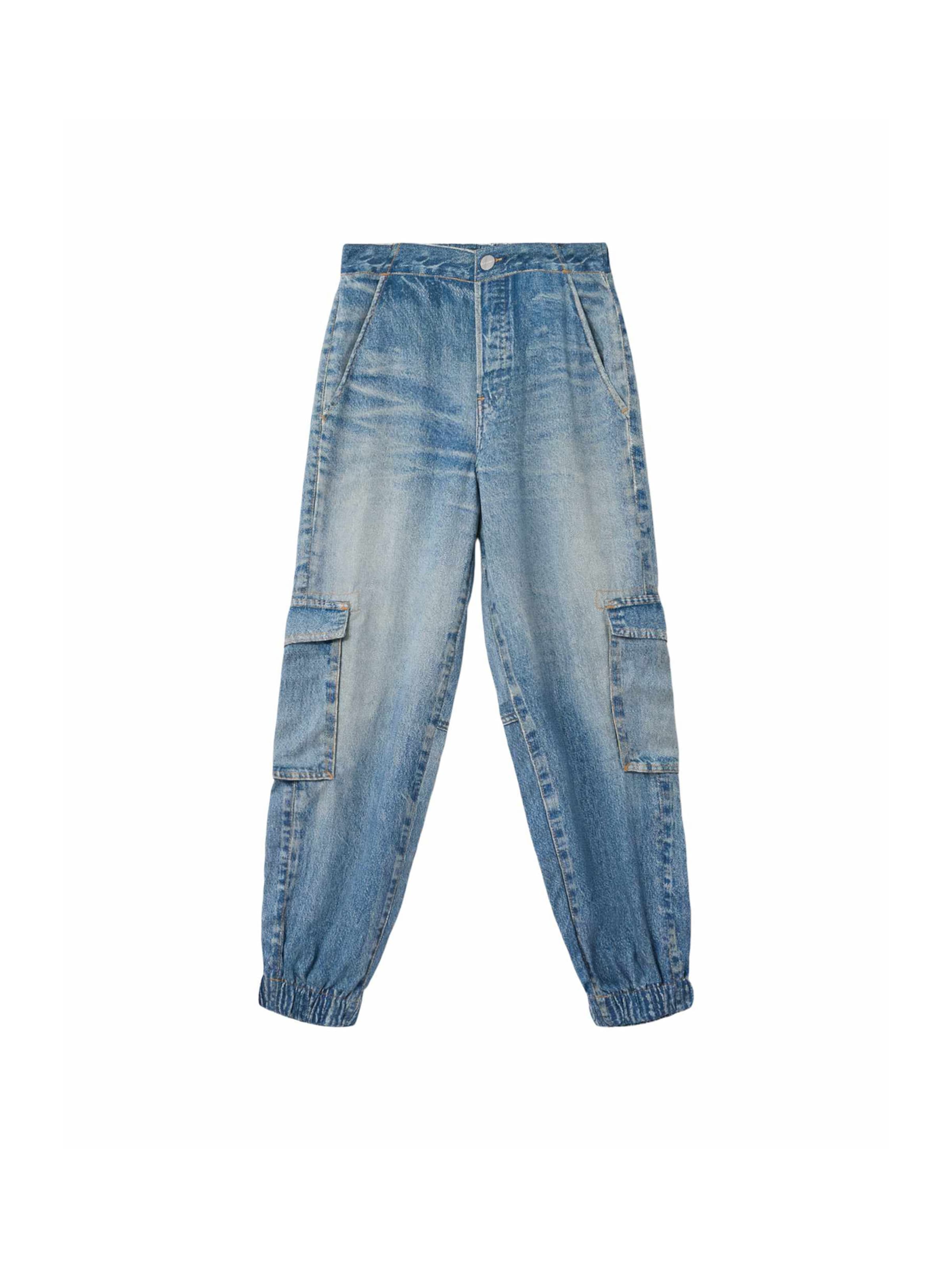 AllSaints Cargo Jeans 'SELMA' in Blue denim, Item view