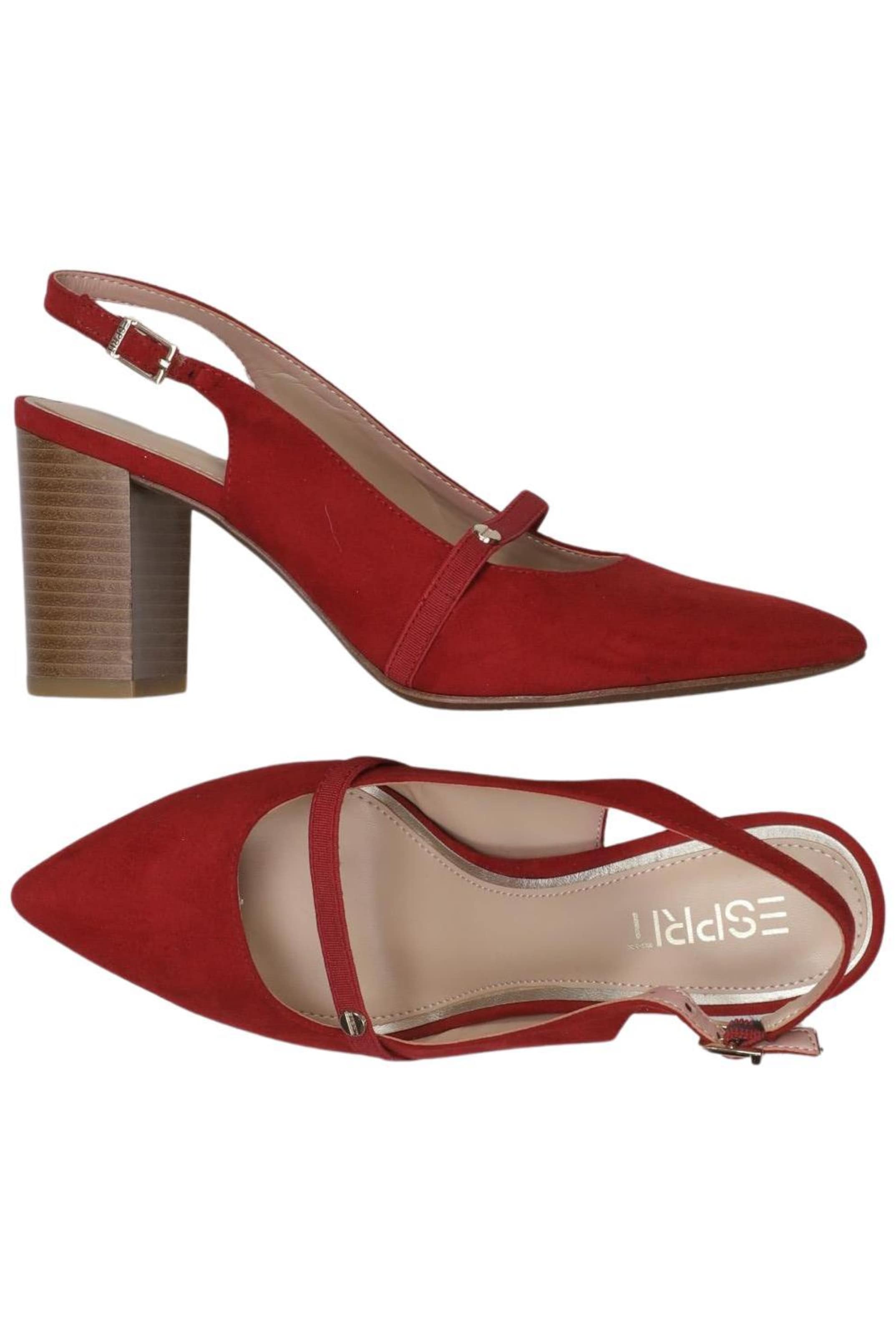 ESPRIT Pumps 38 in Rot: Vorderseite
