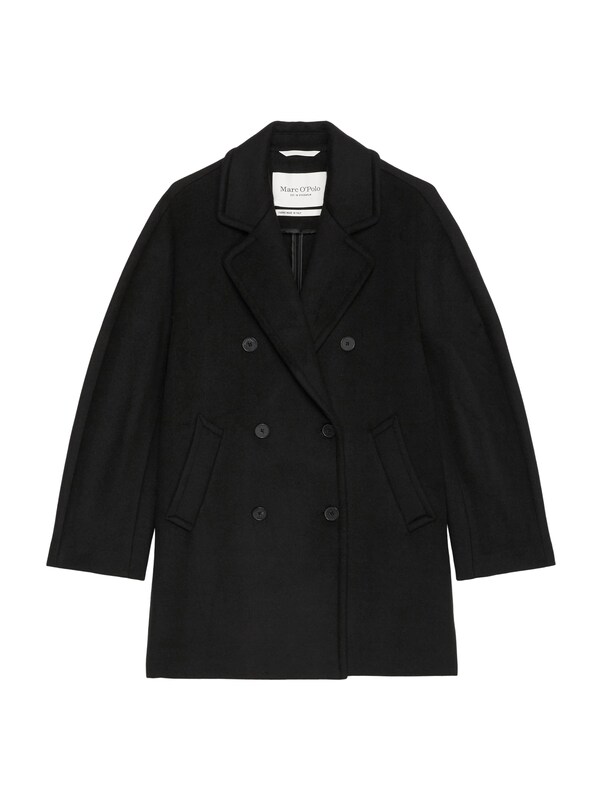 Marc O'Polo Between-Seasons Coat in Black