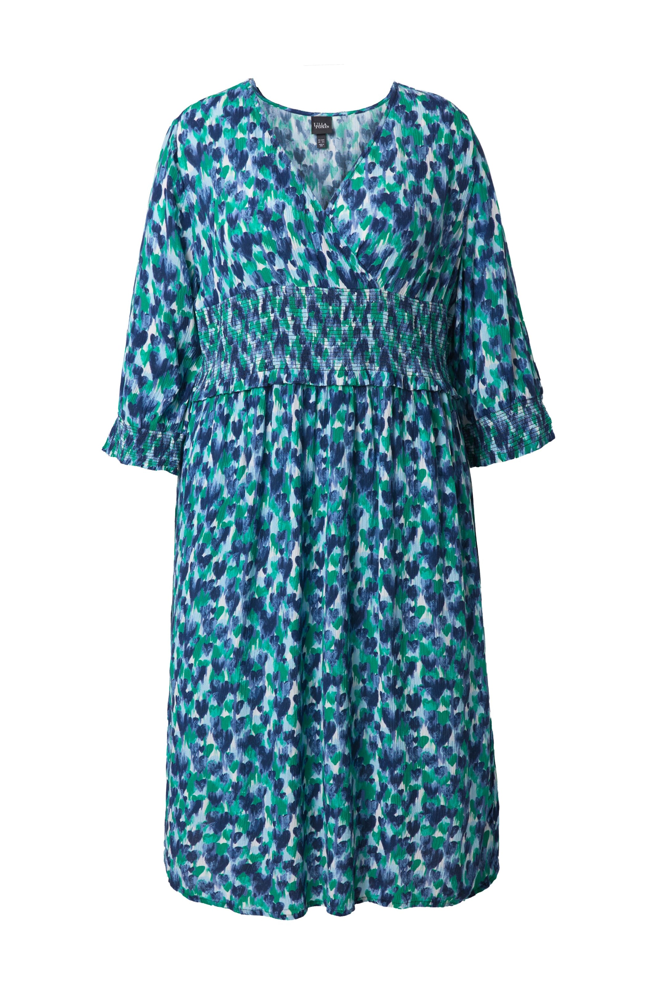 Ulla Popken Dress in Blue: front