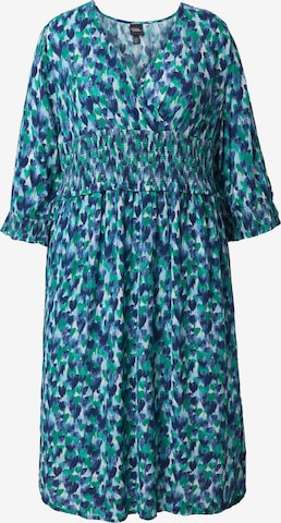 Ulla Popken Mekko värissä sininen: etupuoli