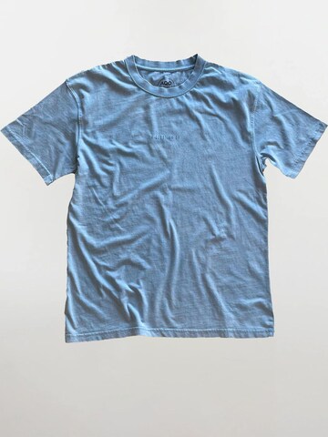 A Question Of (AQO) Shirt 'Ozzy Tee Acid' in Blauw: voorkant