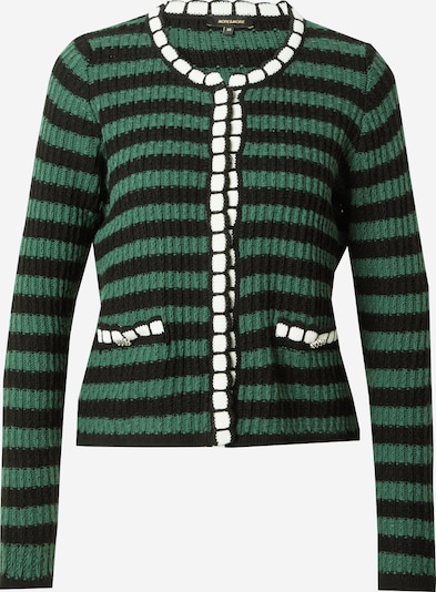 MORE & MORE Cardigan en vert / noir / blanc, Vue avec produit