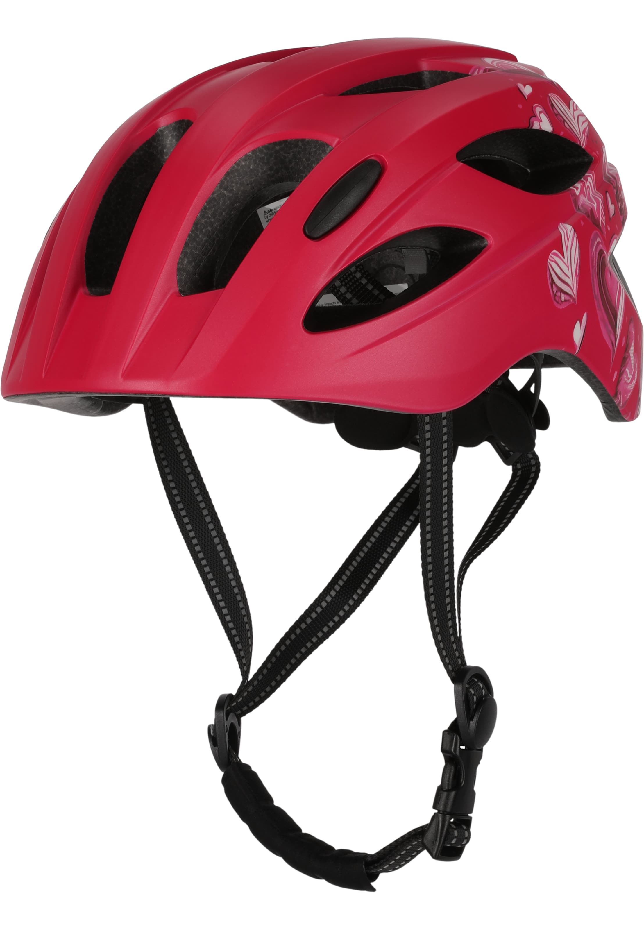 Crazy Safety Helmet in Red: front