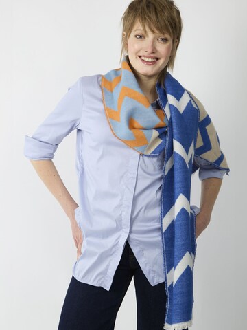 CODELLO Sjaal in Blauw: voorkant