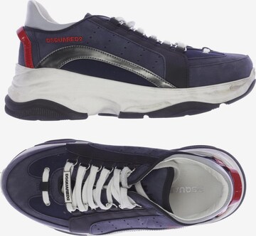 DSQUARED2 Sneakers & Trainers in 40 in Blue: front