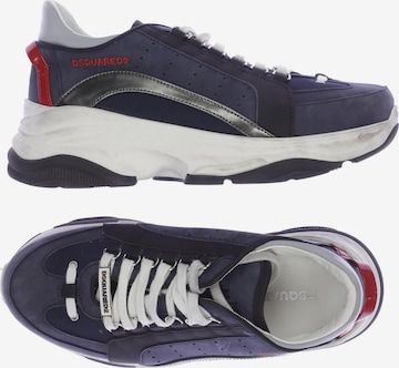 DSQUARED2 Sneakers & Trainers in 40 in Blue: front