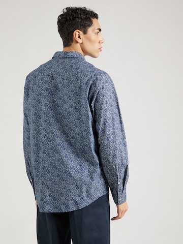 REPLAY Regular fit Button Up Shirt in Blue