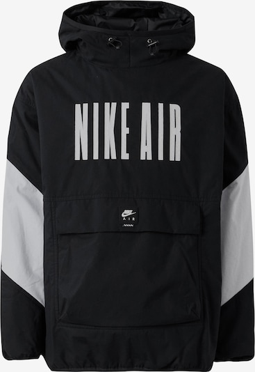 Nike Sportswear Välikausitakki 'AIR' värissä musta / valkoinen, Tuotenäkymä