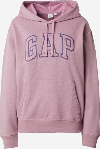 GAP Sweatshirt 'HERITAGE' in Purple: front