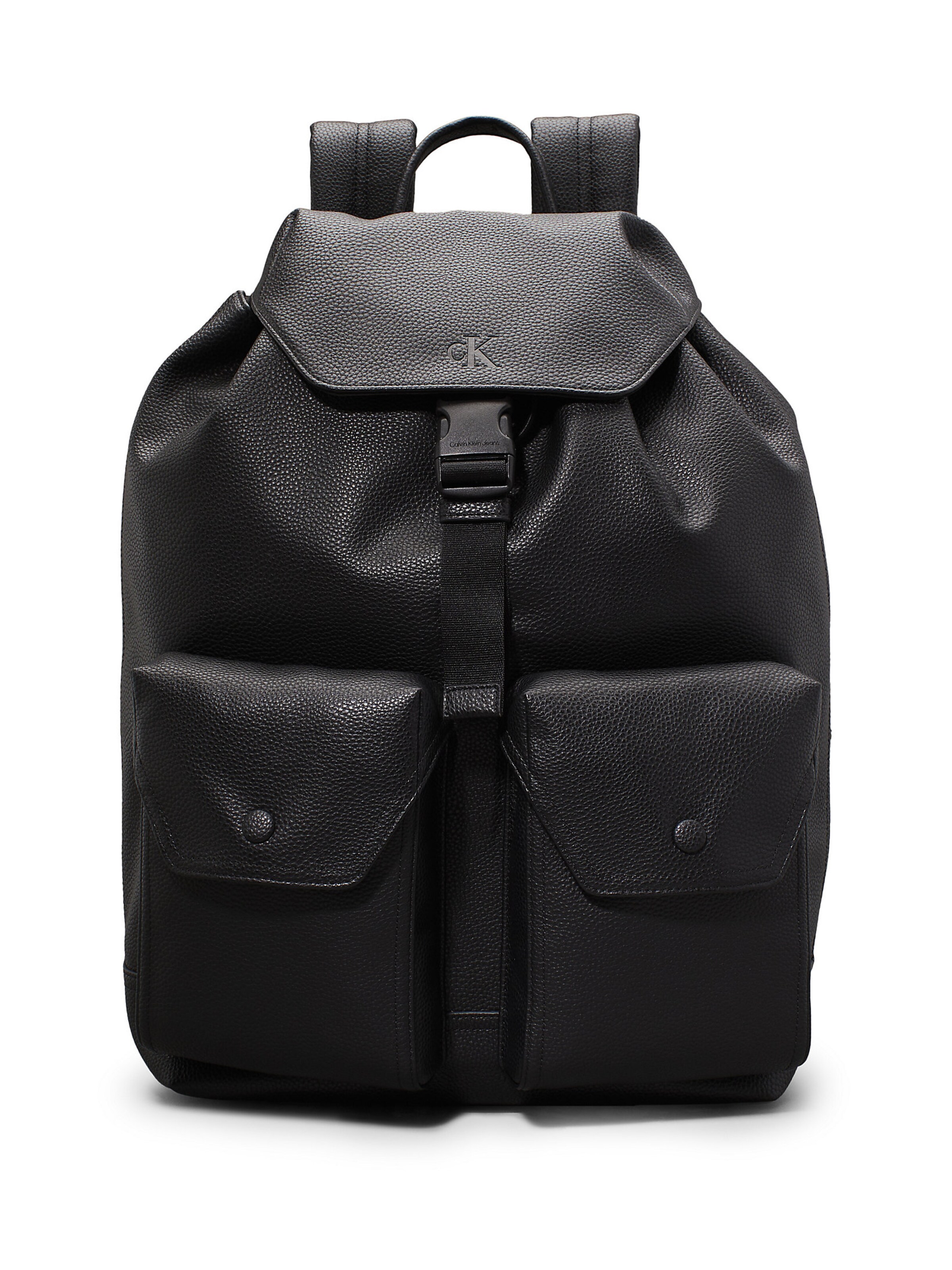 Calvin Klein Jeans Backpack in Black: front