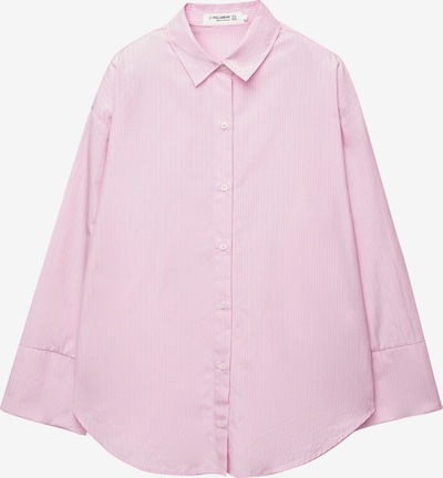 Pull&Bear Bluza u svijetlosiva / roza / bijela, Pregled proizvoda