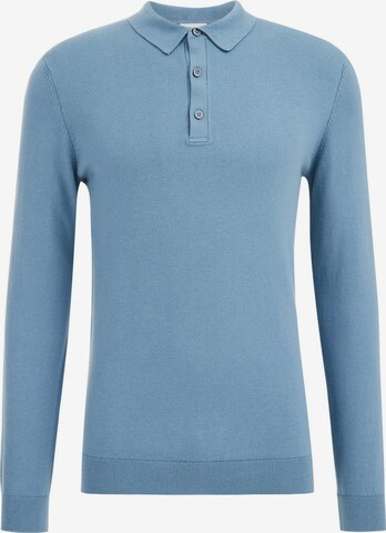 WE Fashion Shirt in Blauw: voorkant