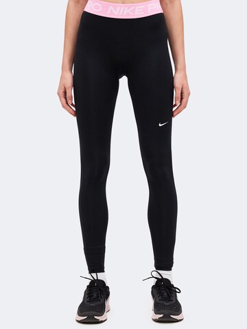 Skinny Pantaloni sportivi 'NP 365' di NIKE in nero: frontale