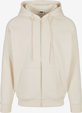 Urban Classics Sweatjacke in Beige: predná strana