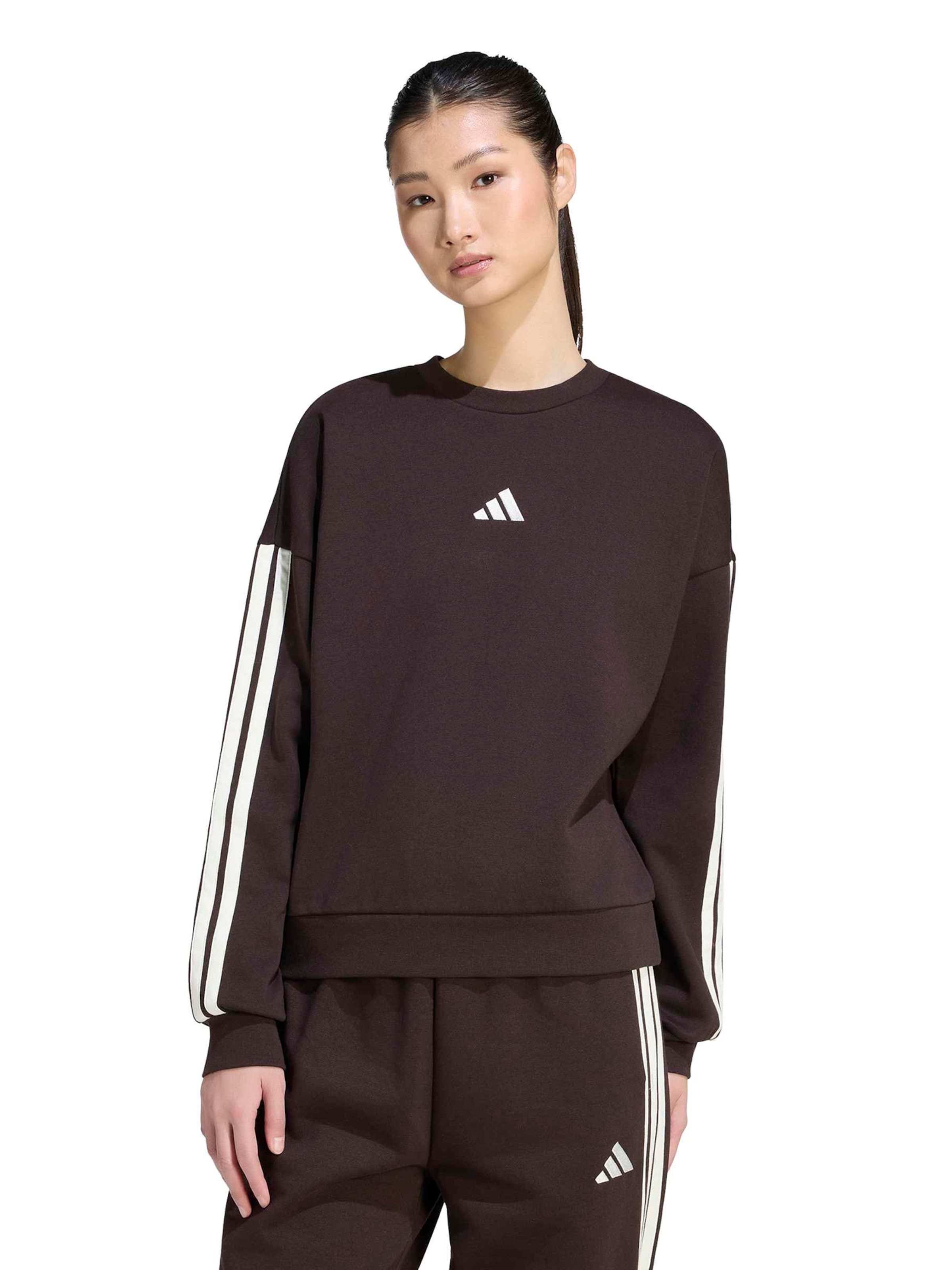 ADIDAS SPORTSWEARSportska sweater majica 'Essentials' - smeđa boja: prednji dio