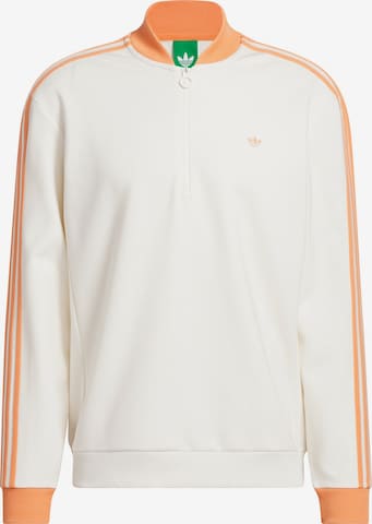 ADIDAS PERFORMANCE Sportsweatshirt in Weiß: Vorderseite