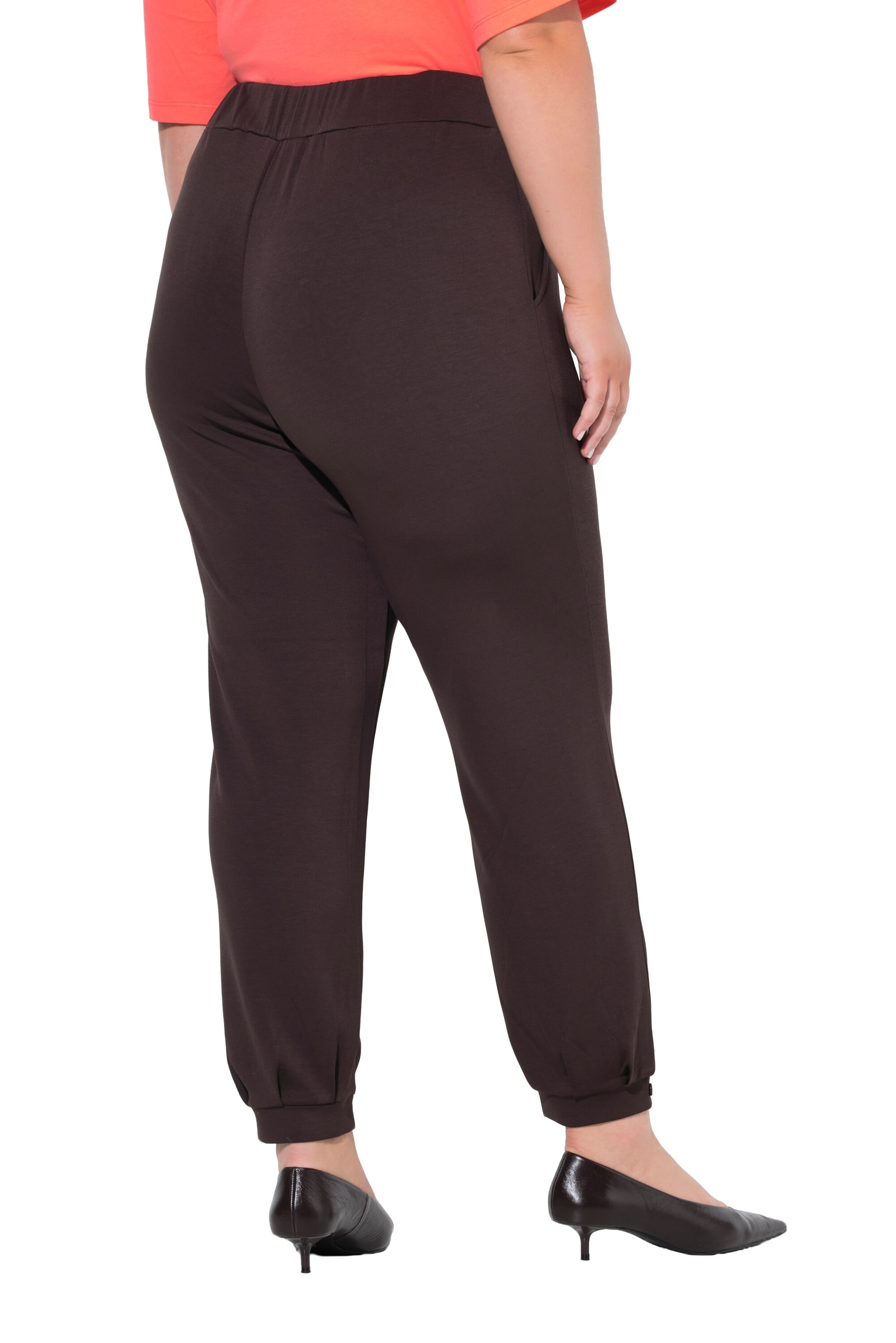 MIAMODA Tapered Broek in Bruin