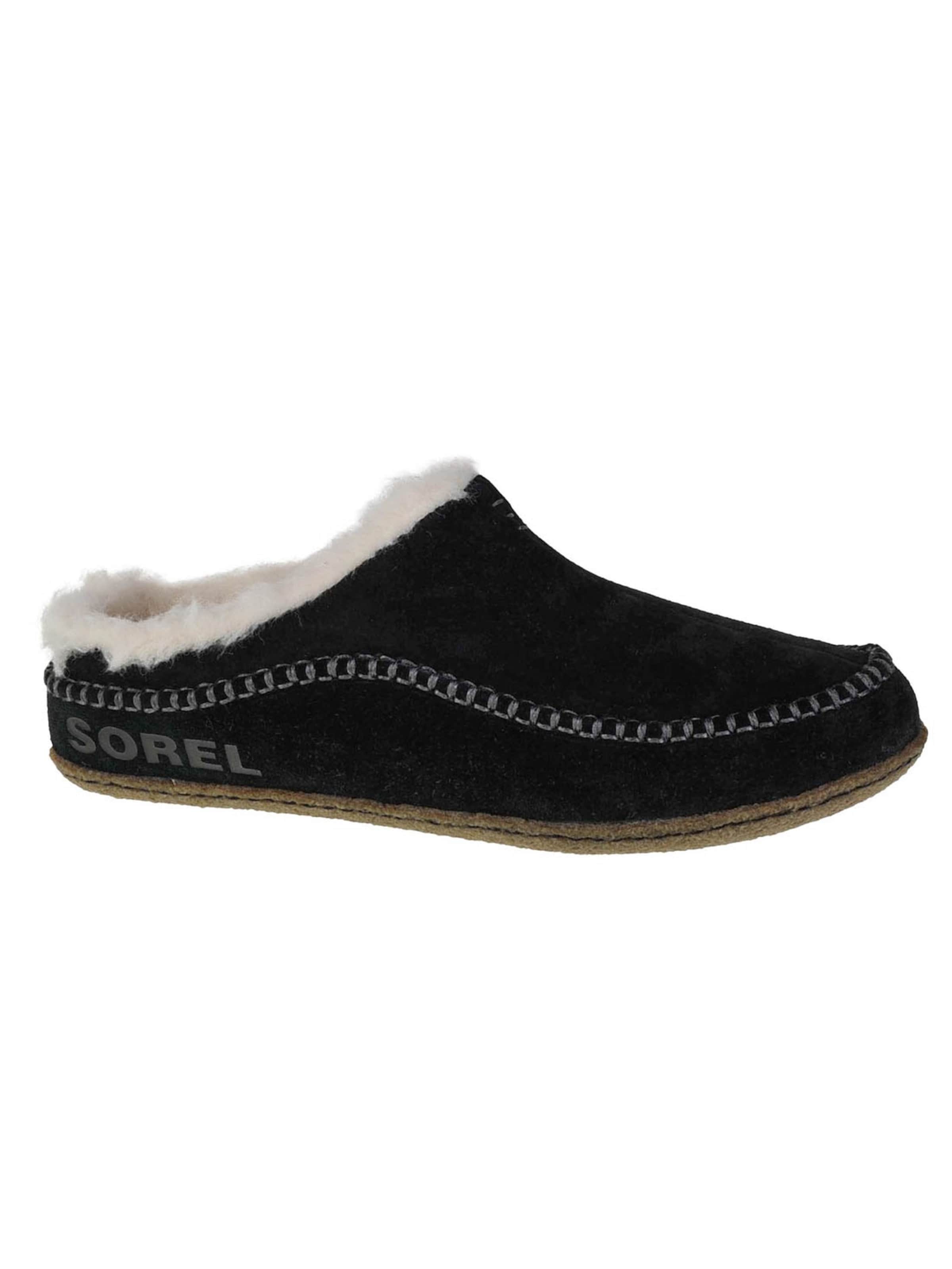 SOREL Hausschuh 'Lanner Ridge'‌‌‌‌‌‌‌‌ in Schwarz: Vorderseite