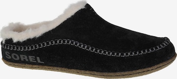 Pantoufle 'Lanner Ridge' SOREL en noir : devant
