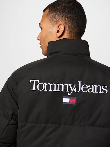 Tommy Jeans Winterjas in Zwart