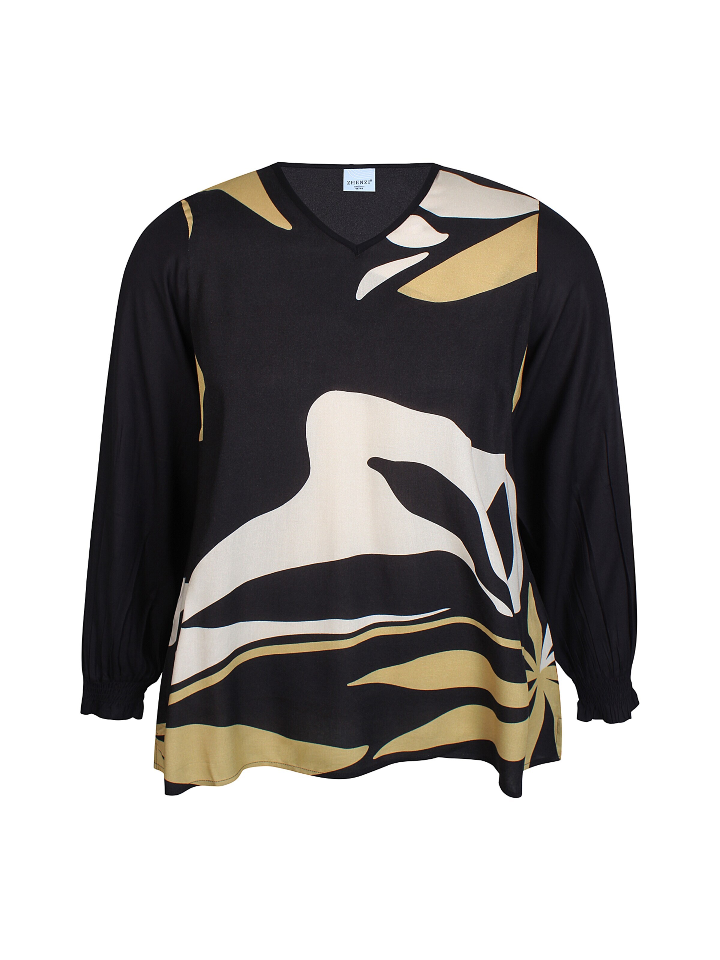 Zhenzi Blouse 'Keely 1451' in Green: front
