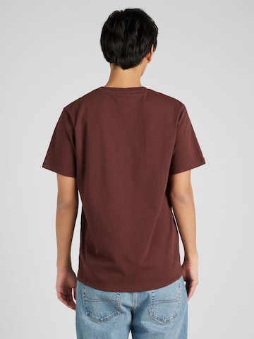 T-Shirt KnowledgeCotton Apparel en marron