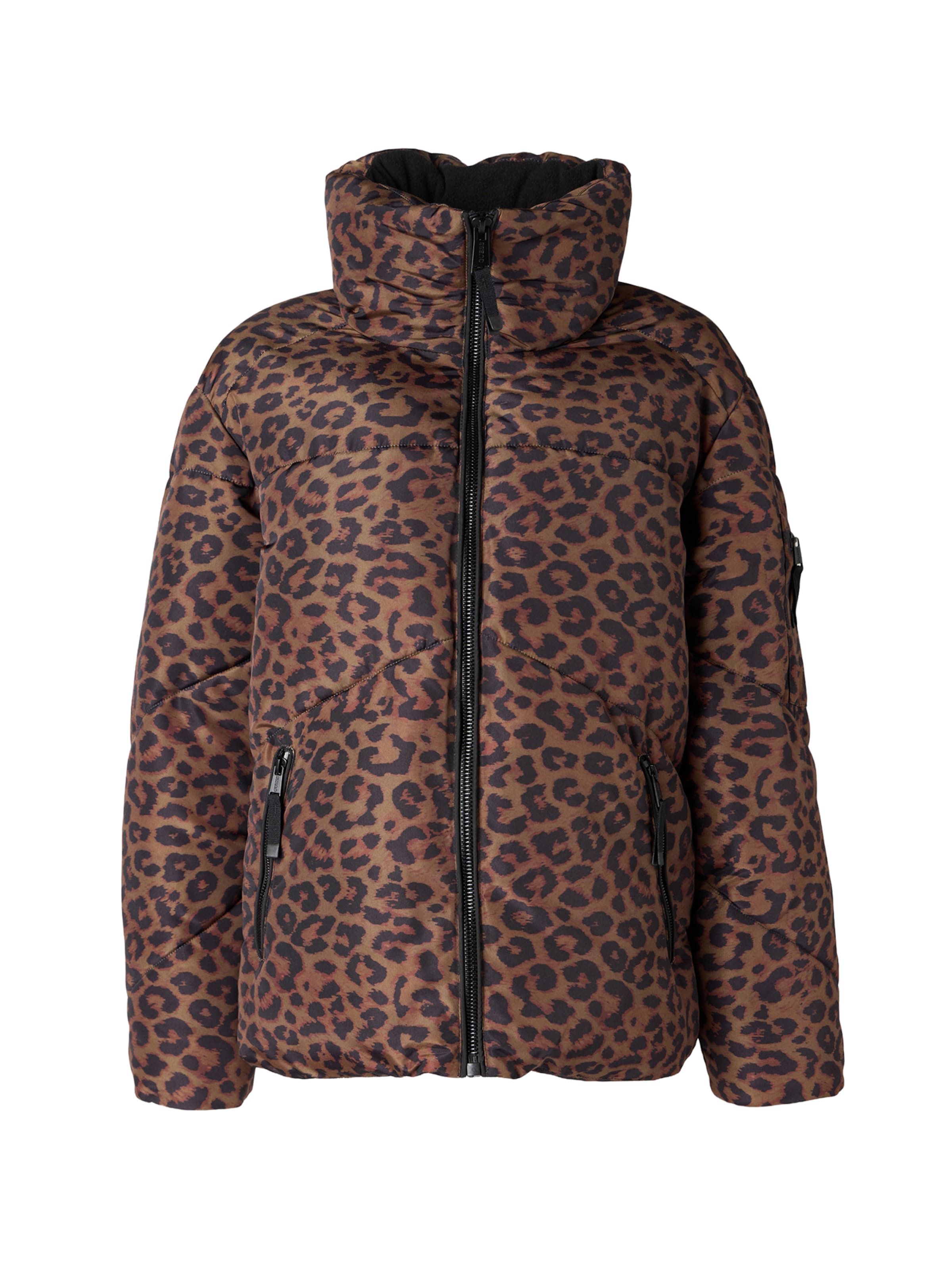 GUESS Kurtka zimowa w kolorze brązowy: przód