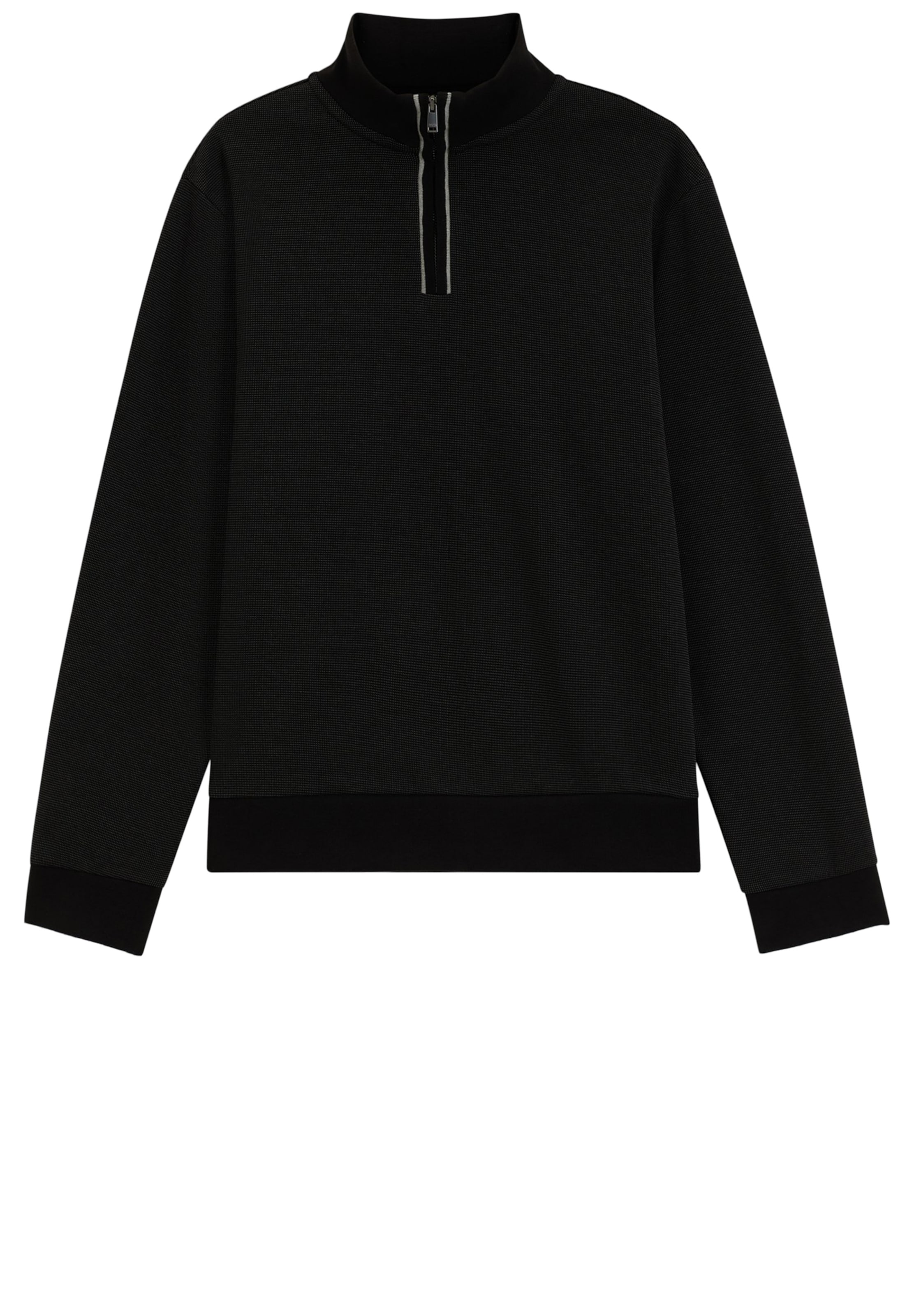 BOSS Sweatshirt ' Sidney ' in Black: front