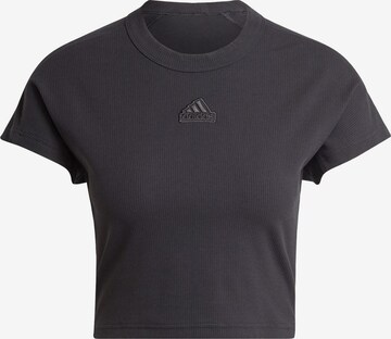 T-shirt fonctionnel ADIDAS SPORTSWEAR en noir : devant