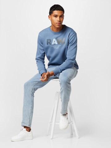 G-Star RAW Sweatshirt in Blauw