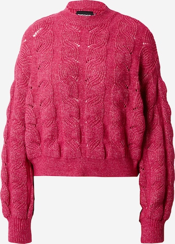 PIECES Sweater 'TANAYA' in Pink: front