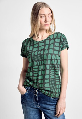CECIL T-Shirt in Grün: Vorderseite