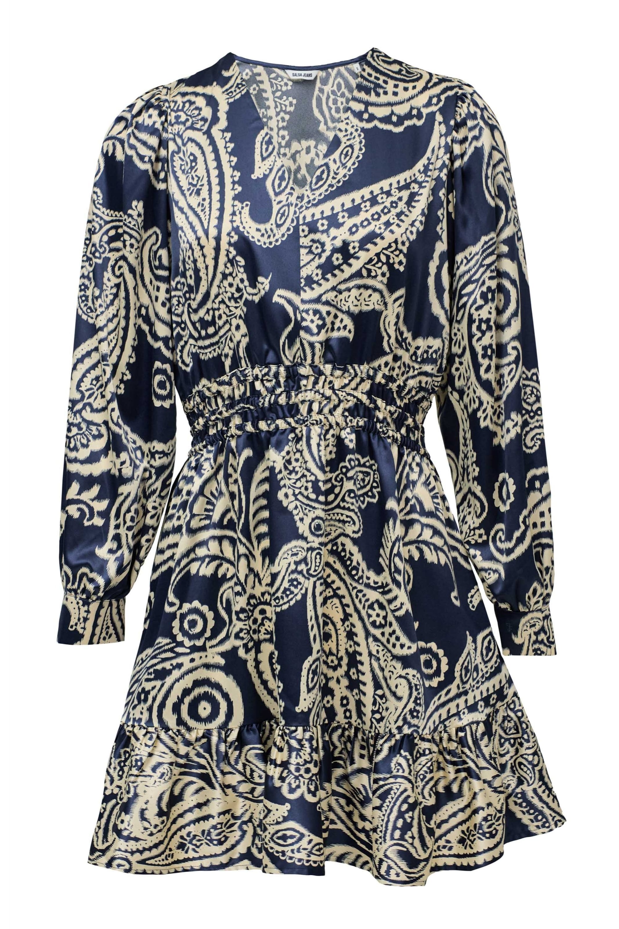 Salsa Jeans Dress in Blue: front