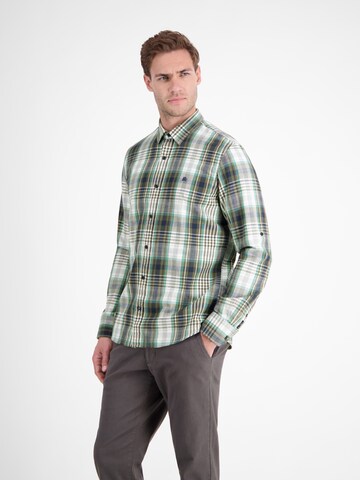 LERROS Regular fit Button Up Shirt in Green