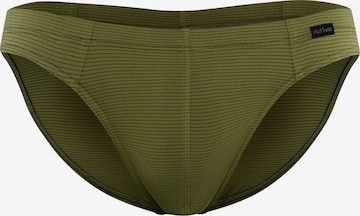 Olaf Benz Slip ' RED2600 Brazilbrief ' in Grün: Vorderseite