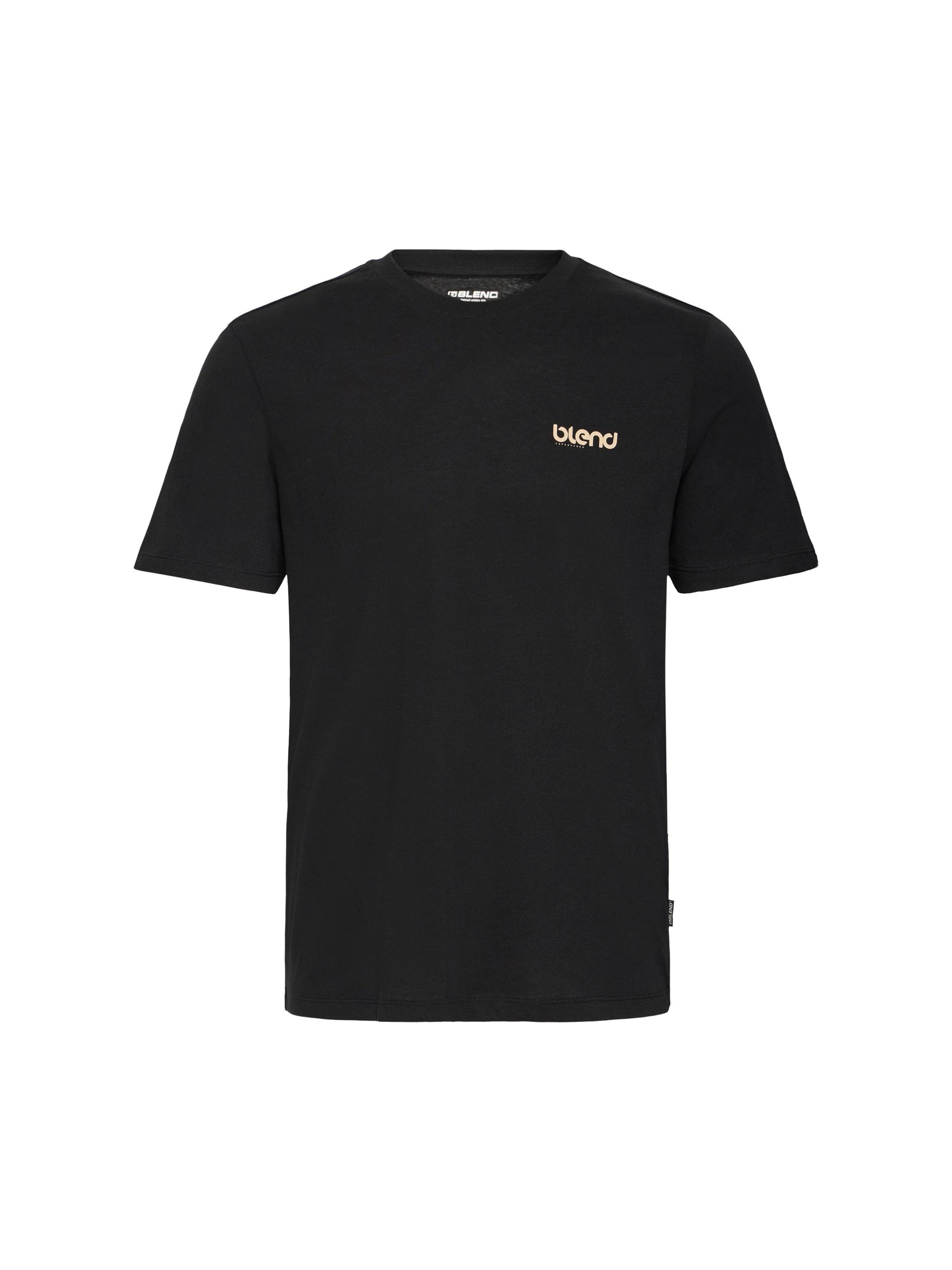 BLEND - Camiseta ' BHFlow ' en negro: frente