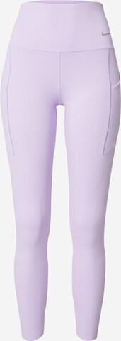 NIKE - Skinny Pantalón deportivo 'UNIVERSA' en lila: frente