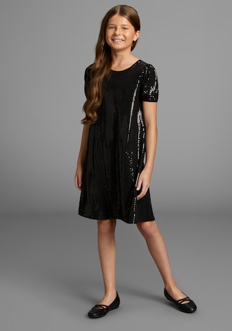 Kidsworld Dress in Black: front