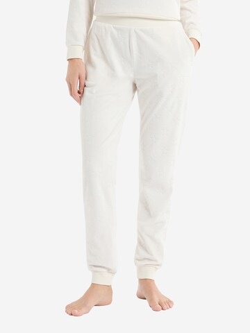 ETAM Pyjamahose 'Winona' in Weiß: Vorderseite