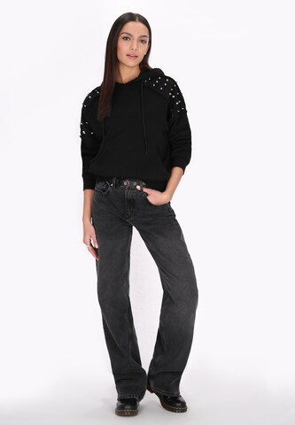 myMo ROCKS - Sweatshirt em preto