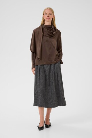 KAREN BY SIMONSEN Bluse 'Blanca' i brun