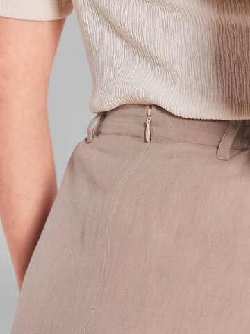 Goldner Rok in Grijs
