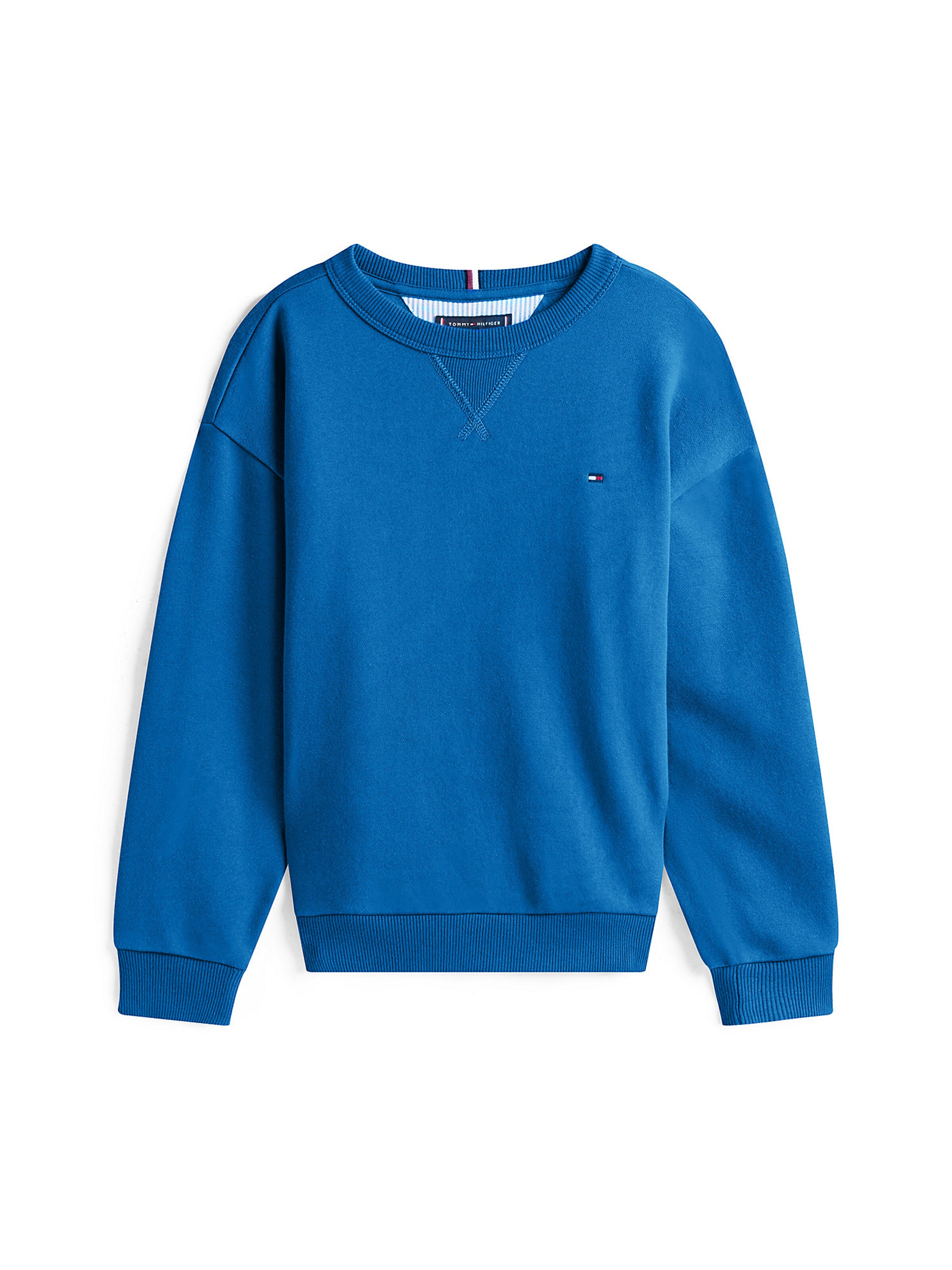 TOMMY HILFIGER Sweatshirt in Blau: Vorderseite