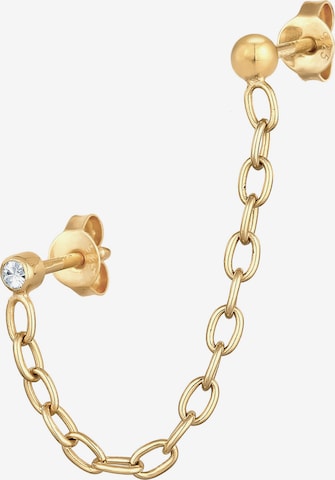 ELLI Ohrringe 'Ear Chain' in Gold: Vorderseite
