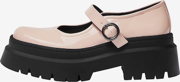 Pull&Bear Slip-ons in Pink