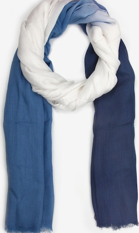 COLLEZIONE ALESSANDRO Schal 'Danai' in Blau: Vorderseite