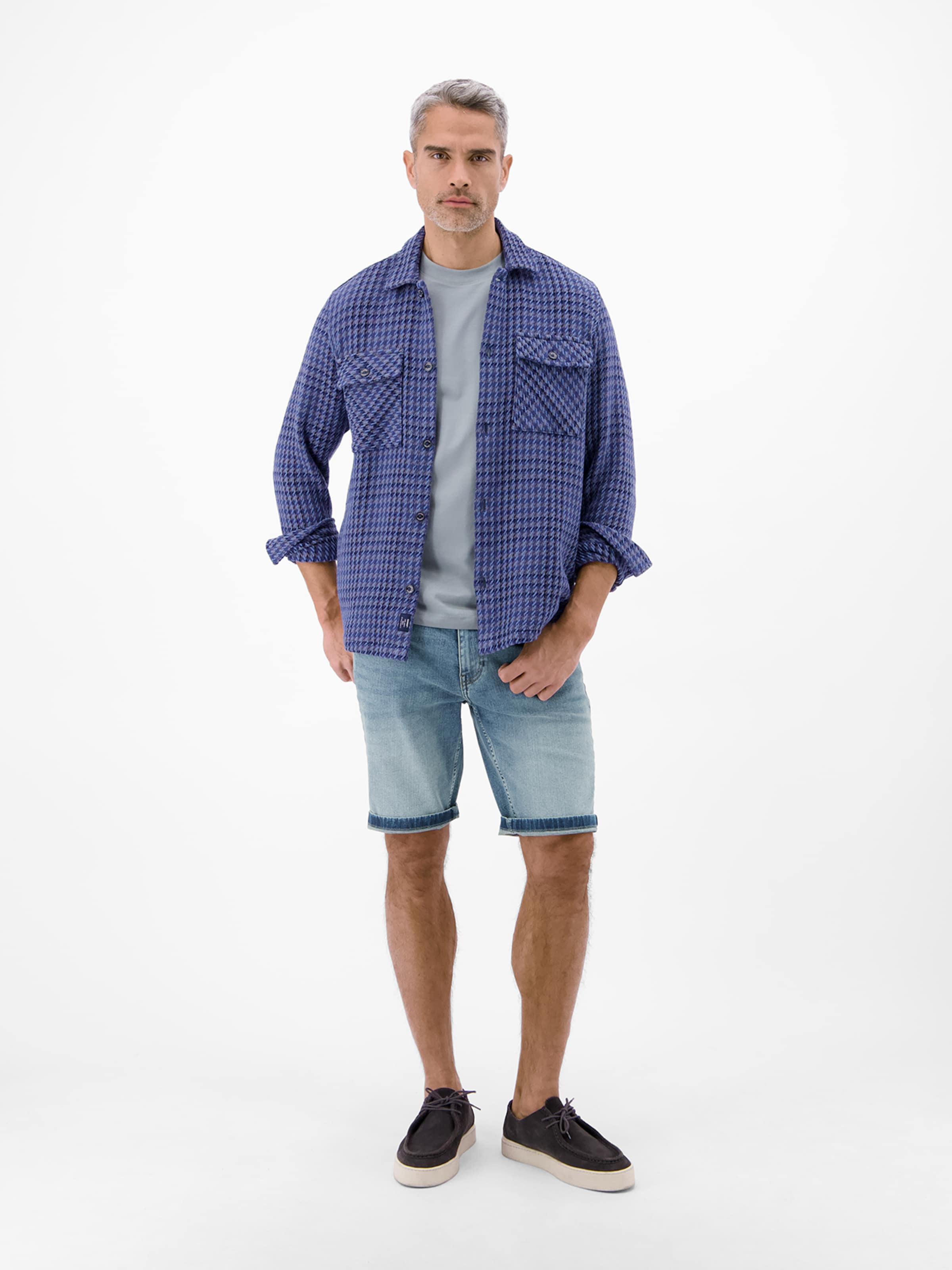 LERROS Regular Chino trousers in Blue